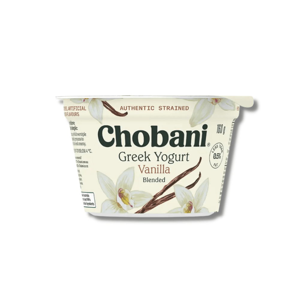 Chobani Greek Yoghurt Pot Vanilla iFresh Corporate Pantry