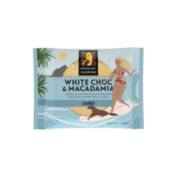 Byron Bay Cookie - White Choc & Macadamia (12 Pack)