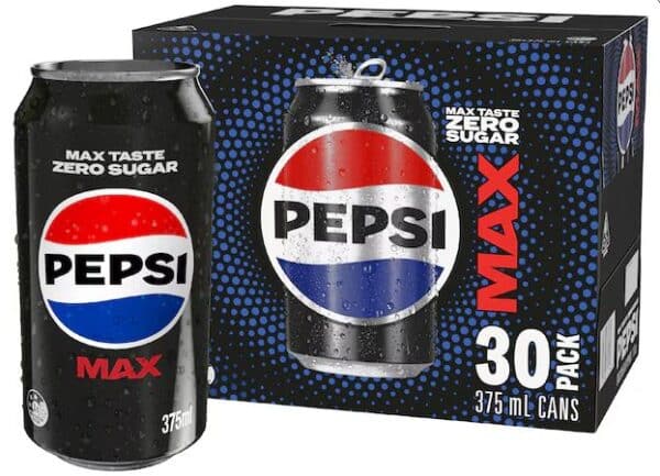 Pepsi Max 375ml x 30 Pack