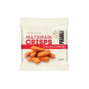 Piranha Multigrain Crisps - Italian Supreme (CARTON 100)