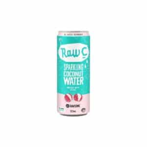 Raw C Sparkling Coconut Water Lychee