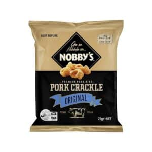 Nobby's Pork Crackle Original or Spicy BBQ