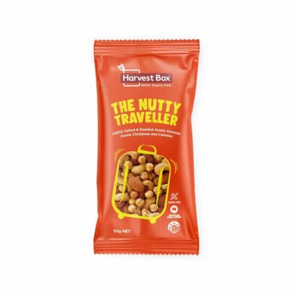 Harvest Box The Nutty Traveler - (Salted Almonds, Chic Pea, Cashew)