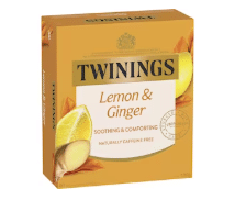 Twinings Lemon & Ginger Tea (String & Tag)