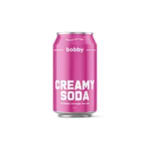Bobby Prebiotic Soft Drink 330ml Carton 16 - Creamy Soda