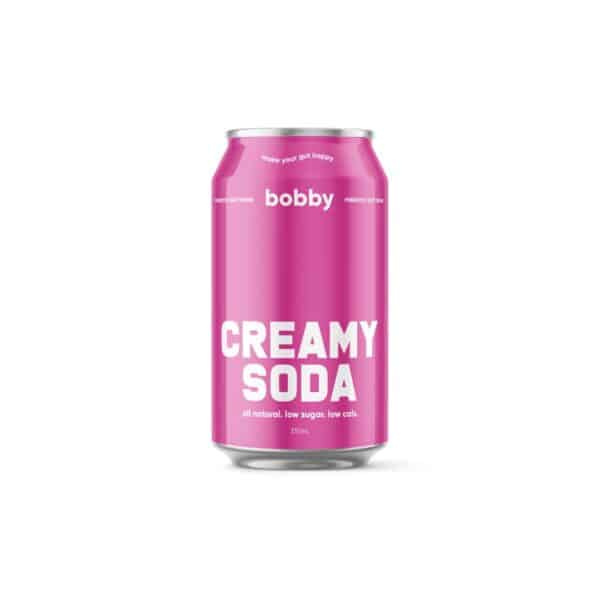 Bobby Prebiotic Soft Drink 330ml Carton 16 - Creamy Soda