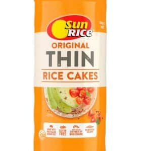 Sunrice Original THIN Rice Cakes 150g